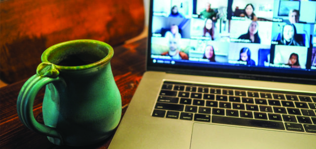 Residency team meeting online